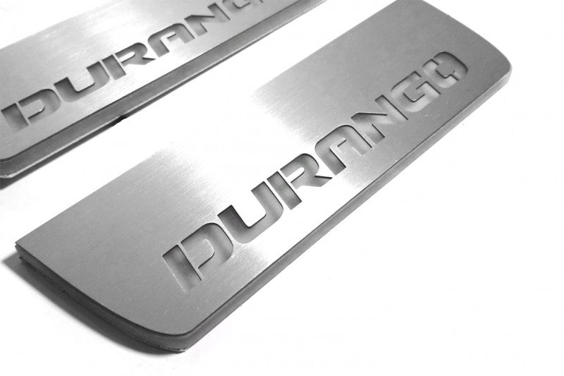 Dodge Durango III 2011+ LED Car Door Sill With Logo Durango Dodge Led Door Sills opdesign