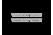 Dodge Durango III 2011+ Door Sill Led Plate With Logo SRT Hellcat (Type 5) Dodge Led Door Sills opdesign