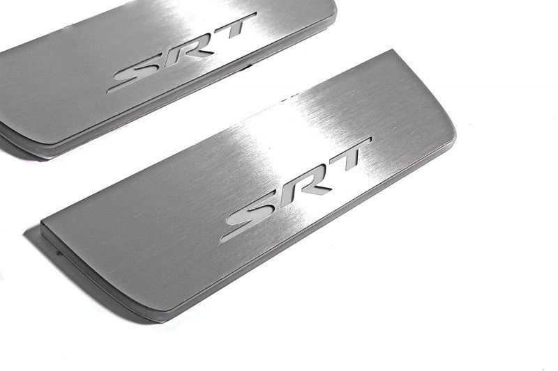 Dodge Durango III 2011+ LED Door Sills PRO With Logo SRT Dodge Led Door Sills opdesign