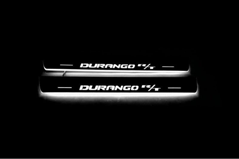 Dodge Durango III Led Sill Plates With Logo Durango R/T - decoinfabric
