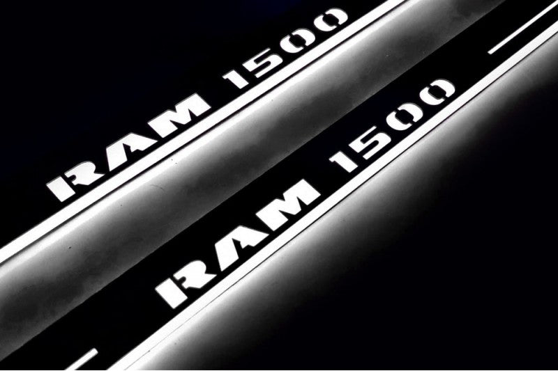 Dodge Ram IV Car Door Sill With Logo Ram 1500 - decoinfabric
