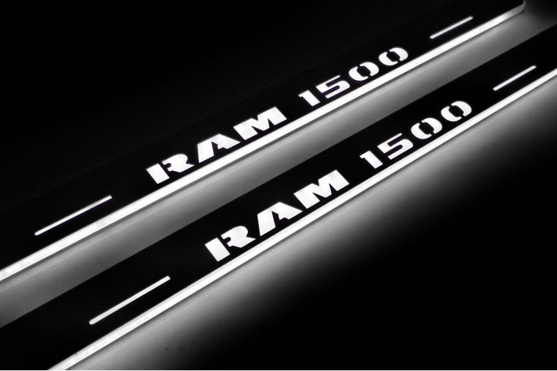 Dodge Ram IV Car Door Sill With Logo Ram 1500 - decoinfabric