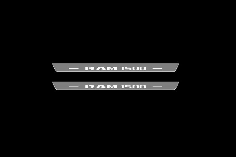 Dodge Ram V Led Door Sills With Ram 1500 Logo - decoinfabric