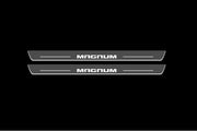 Dodge Magnum 2004-2008 Car Door Sill With Logo Magnum Dodge Led Door Sills opdesign