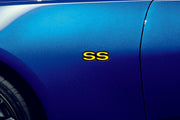 Chevrolet emblem for fenders with SS logo (Type 2) Fender decoinfabric