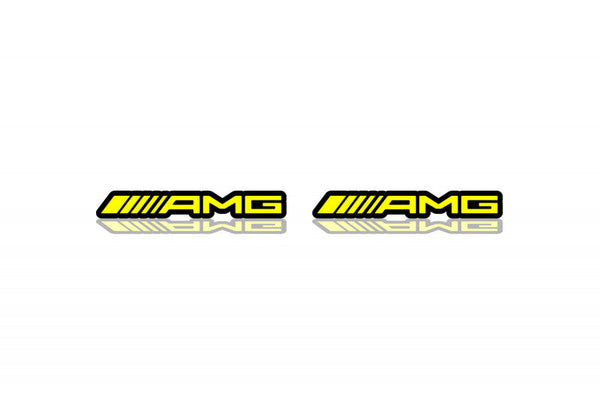 Mercedes emblem for fenders with AMG logo