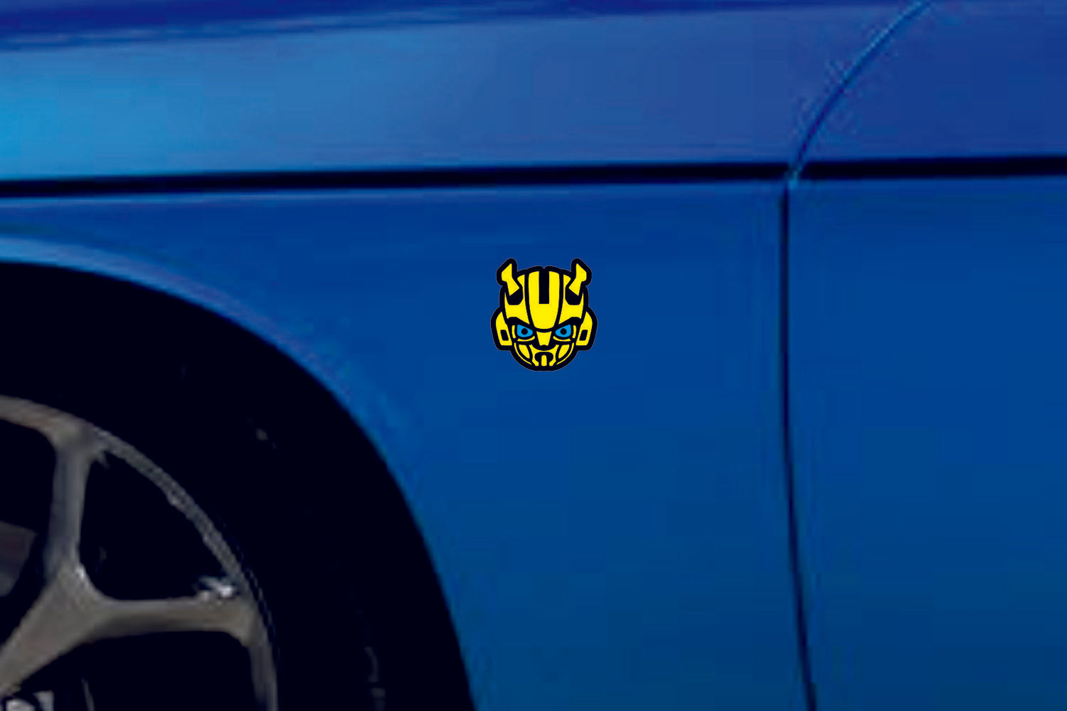 Chevrolet emblem for fenders with Bumblebee logo - decoinfabric