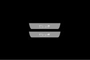 Fiat 500X 2014+ Car Sill With Logo 500X Fiat Led Door Sills opdesign