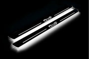 Fiat 500C 2009+ LED Door Sill With Logo 500C Fiat Led Door Sills opdesign