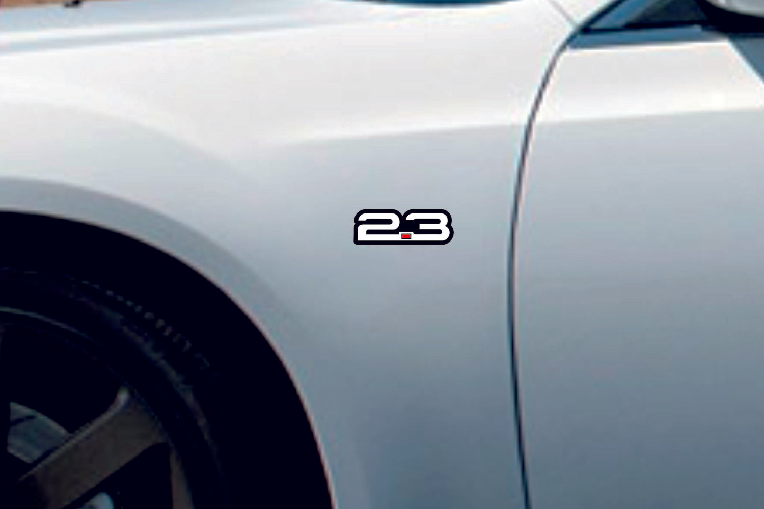 Ford emblem for fenders with 2.3 logo Ford emblems decoinfabric