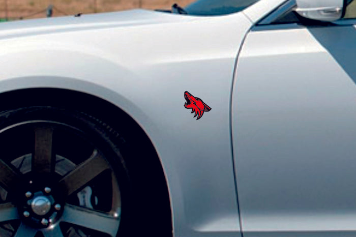 Ford Mustang Emblem & Badges set with Coyote logo (type 3) Ford emblems decoinfabric