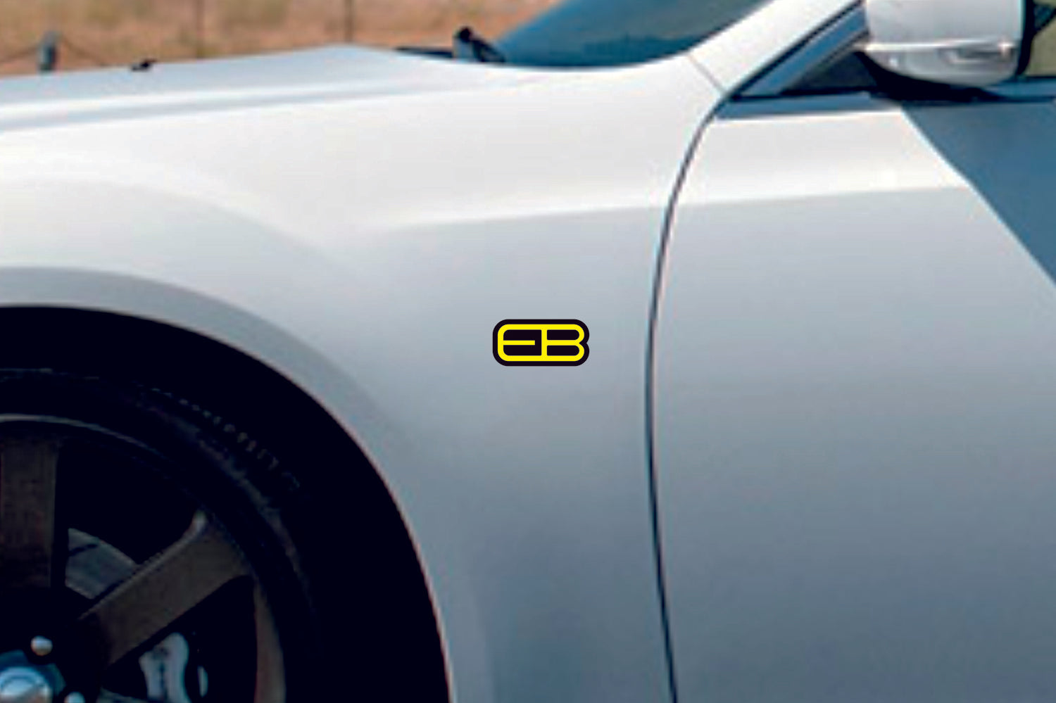 Ford emblem for fenders with EB logo