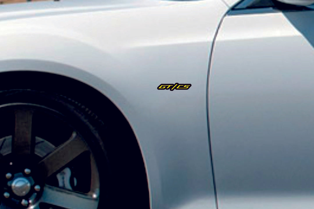 Ford Mustang Emblem & Badges set with GT/CS logo Ford emblems decoinfabric