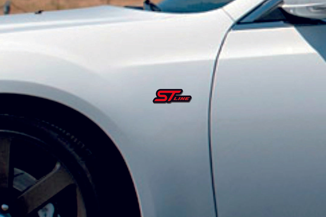 Ford Emblem & Badges set with ST Line logo Ford emblems decoinfabric