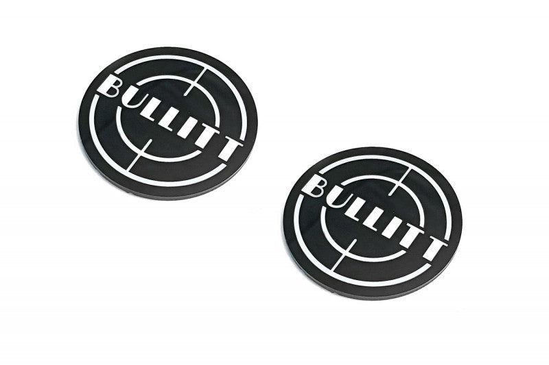 Ford Mustang emblem for fenders with Bullitt logo Ford emblems decoinfabric