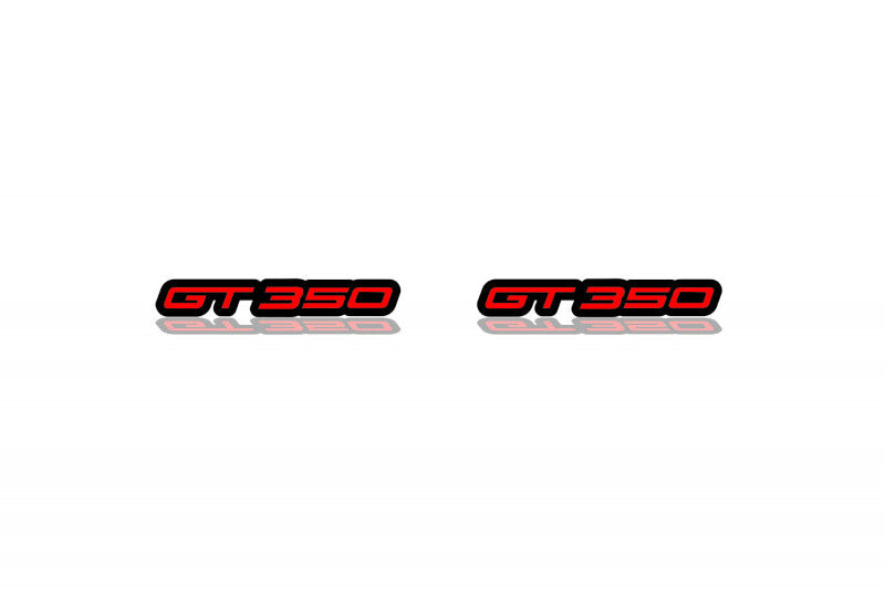 Ford Mustang emblem for fenders with GT350 logo