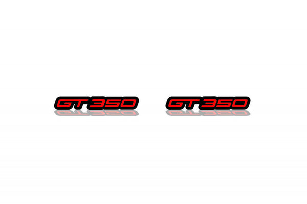 Ford Mustang emblem for fenders with GT350 logo - decoinfabric