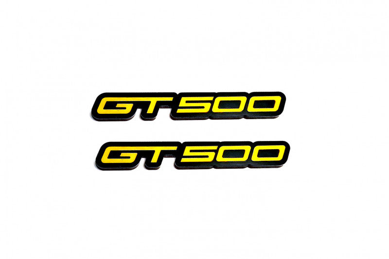 Ford Mustang emblem for fenders with GT500 logo