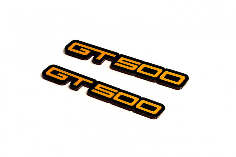 Ford Mustang emblem for fenders with GT500 logo