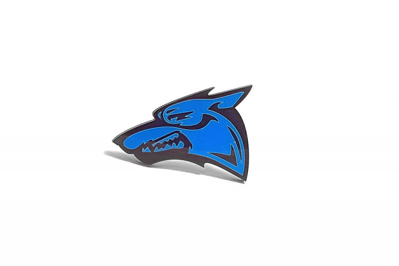 Ford Mustang Emblem & Badges set with Coyote logo (type 2) Ford emblems decoinfabric BLACK BLUE
