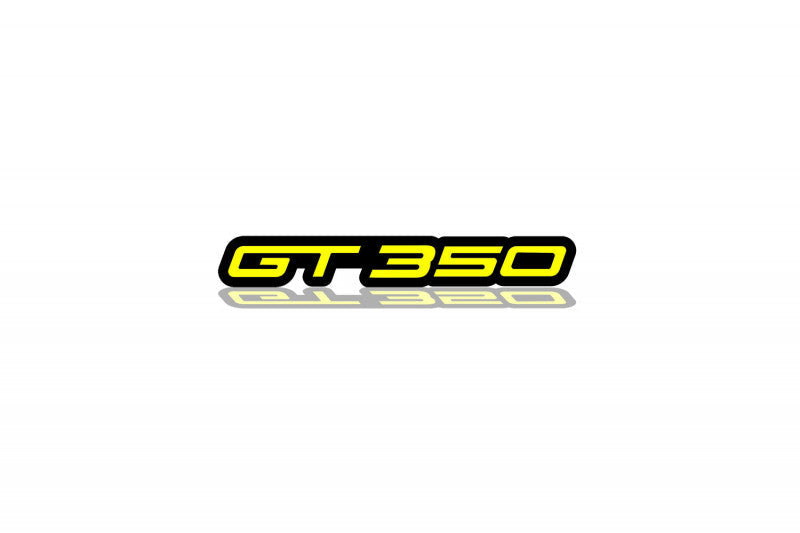 Ford Radiator grille emblem with GT350 logo