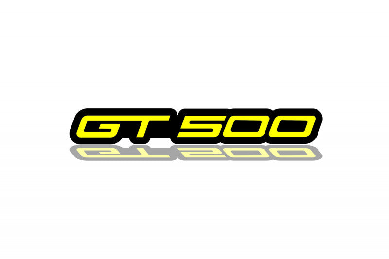 Ford Radiator grille emblem with GT500 logo - decoinfabric
