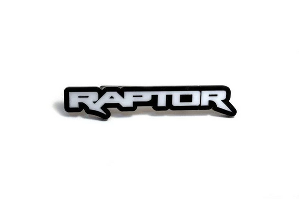 Ford tailgate trunk rear emblem with Raptor logo
