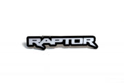 Ford Radiator grille emblem with Raptor logo Ford emblems decoinfabric BLACK BLACK