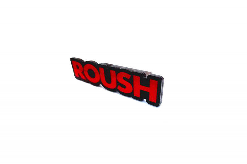 Ford Radiator grille emblem with Roush logo Ford emblems decoinfabric