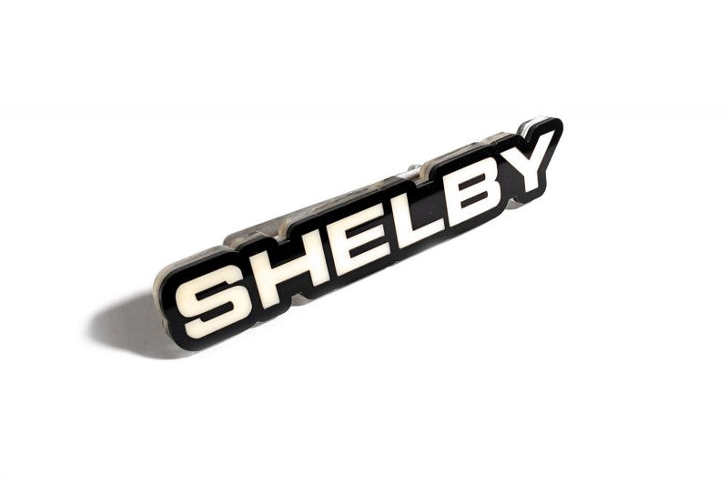Ford Radiator grille emblem with Shelby logo Ford emblems decoinfabric