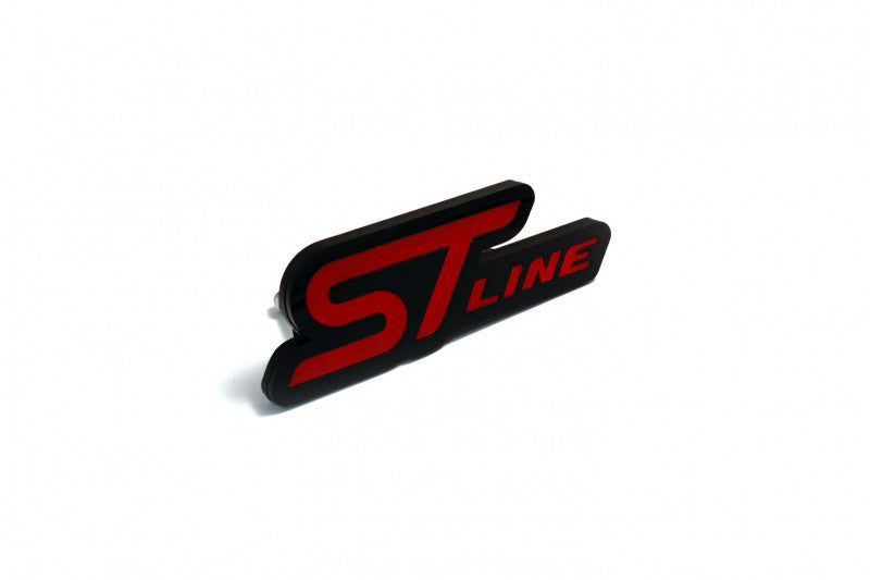 Ford Radiator grille emblem with ST Line logo - decoinfabric