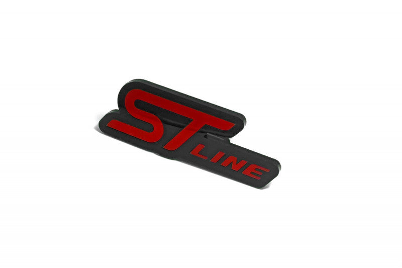 Ford Radiator grille emblem with ST Line logo - decoinfabric