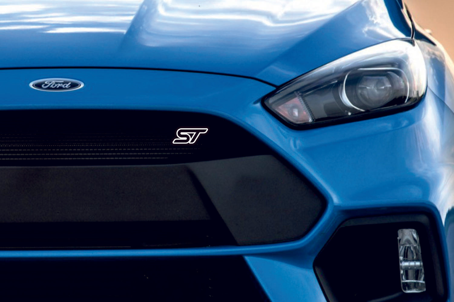 Ford Emblem & Badge Set - Grille and Tailgate ST logo (Type 2) Ford emblems decoinfabric