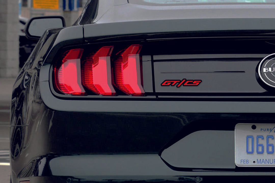 Ford Mustang Emblem & Badges set with GT/CS logo – decoinfabric