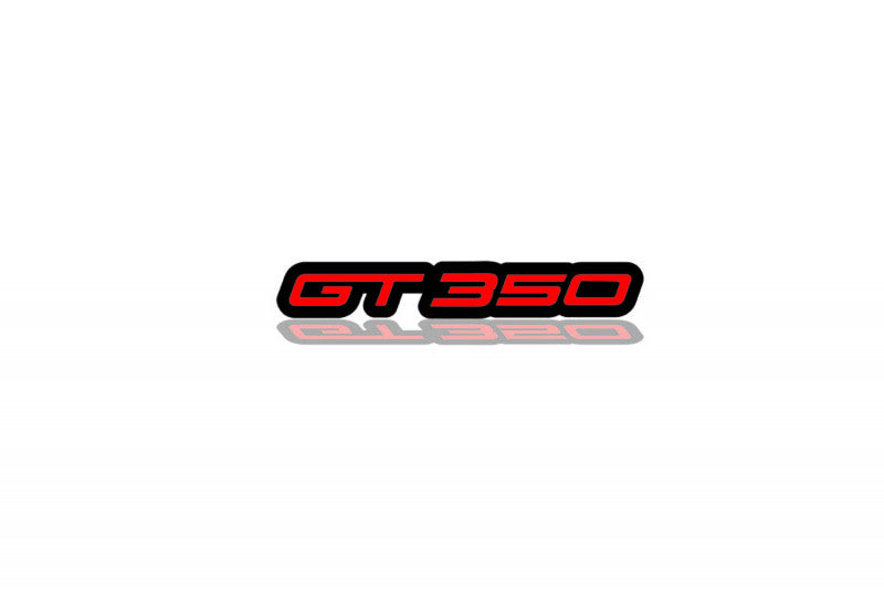 Ford tailgate trunk rear emblem with GT350 logo