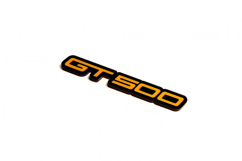 Ford Mustang Emblem & Badges set with GT500 logo