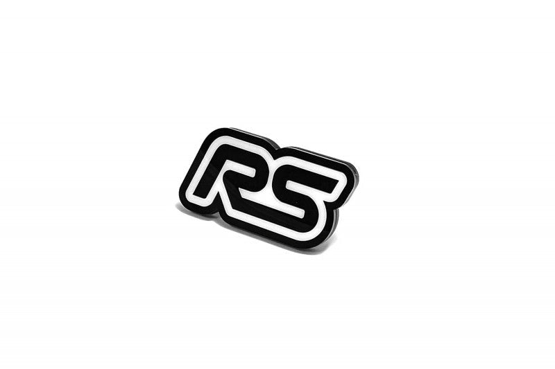 Ford tailgate trunk rear emblem with RS logo (type 2)