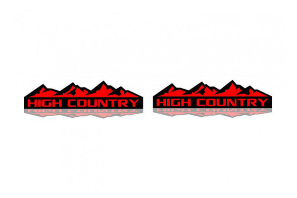 GMC emblem for fenders with High Country logo (type 2)