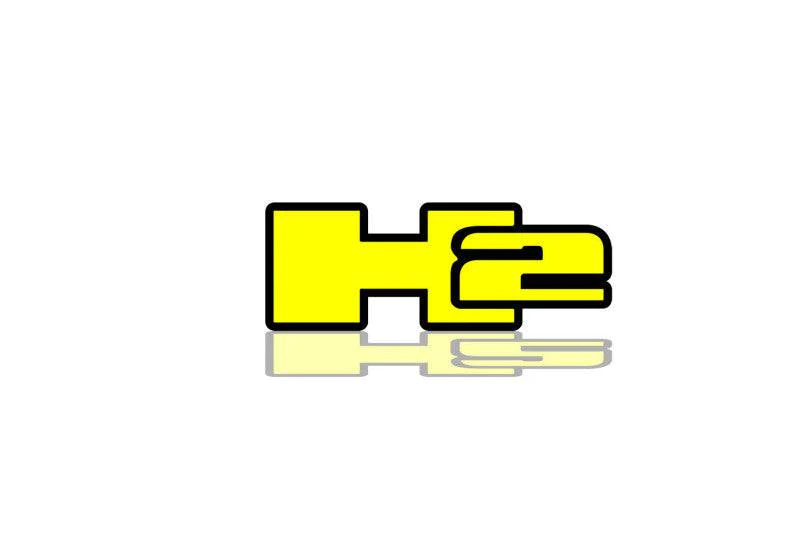 Hummer Emblem & Badges set with H2 logo