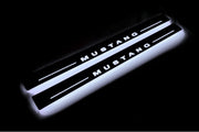 Ford Mustang V 2005-2015 Car Door Sill With Logo Mustang Ford Led Door Sills opdesign
