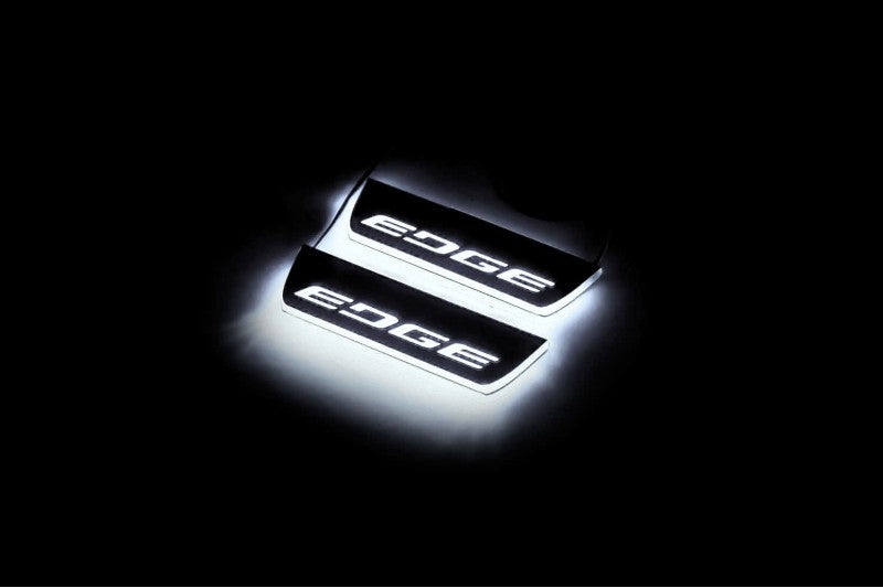 Ford Edge II LED Door Sills PRO With Logo Edge - decoinfabric