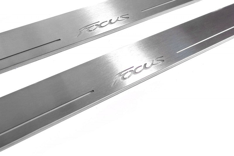 Ford Focus III 2011-2018 Door Sill Lights With Logo Focus Ford Led Door Sills opdesign