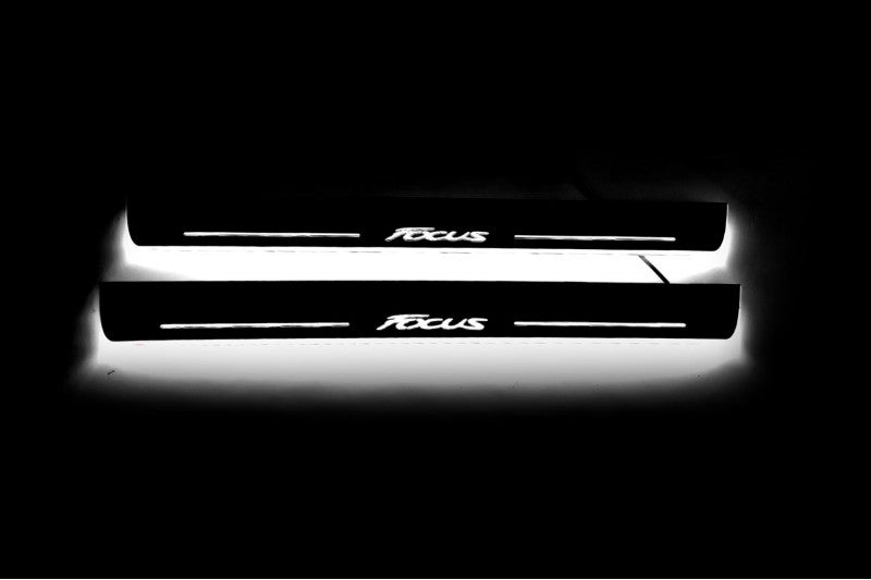 Ford Focus III 2011-2018 Door Sill Lights With Logo Focus Ford Led Door Sills opdesign