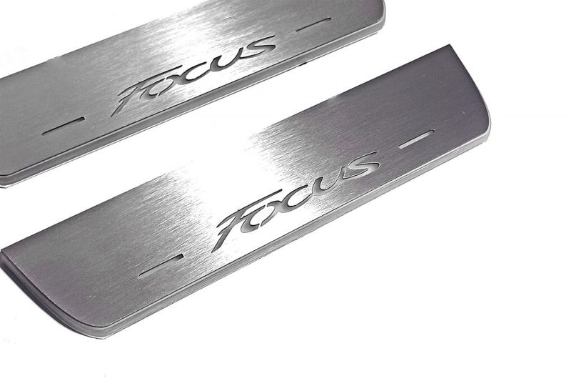 Ford Focus III 2011-2018 Door Sill Lights With Logo Focus Ford Led Door Sills opdesign