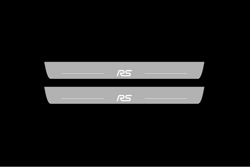 Ford Focus III Led Door Sills With Logo RS - decoinfabric