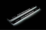 Ford Focus IV 2018+ LED Car Door Sill With Logo Ford Perfomance Ford Led Door Sills opdesign