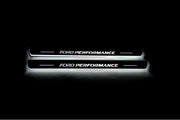 Ford Focus IV 2018+ LED Car Door Sill With Logo Ford Perfomance Ford Led Door Sills opdesign