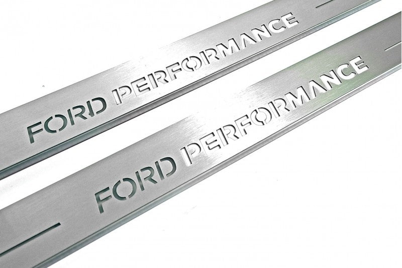 Ford Focus III 2011-2018 LED Car Door Sill With Logo Ford Perfomance Ford Led Door Sills opdesign