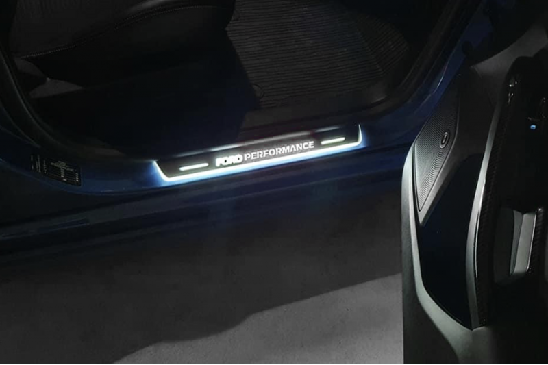 Ford Focus III 2011-2018 LED Car Door Sill With Logo Ford Perfomance Ford Led Door Sills opdesign