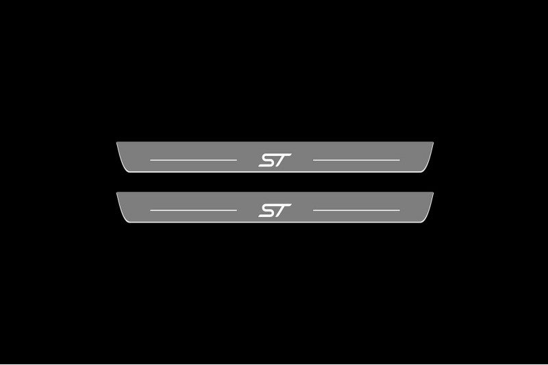 Ford Focus IV 2018+ Led Sill Plates With Logo ST Ford Led Door Sills opdesign